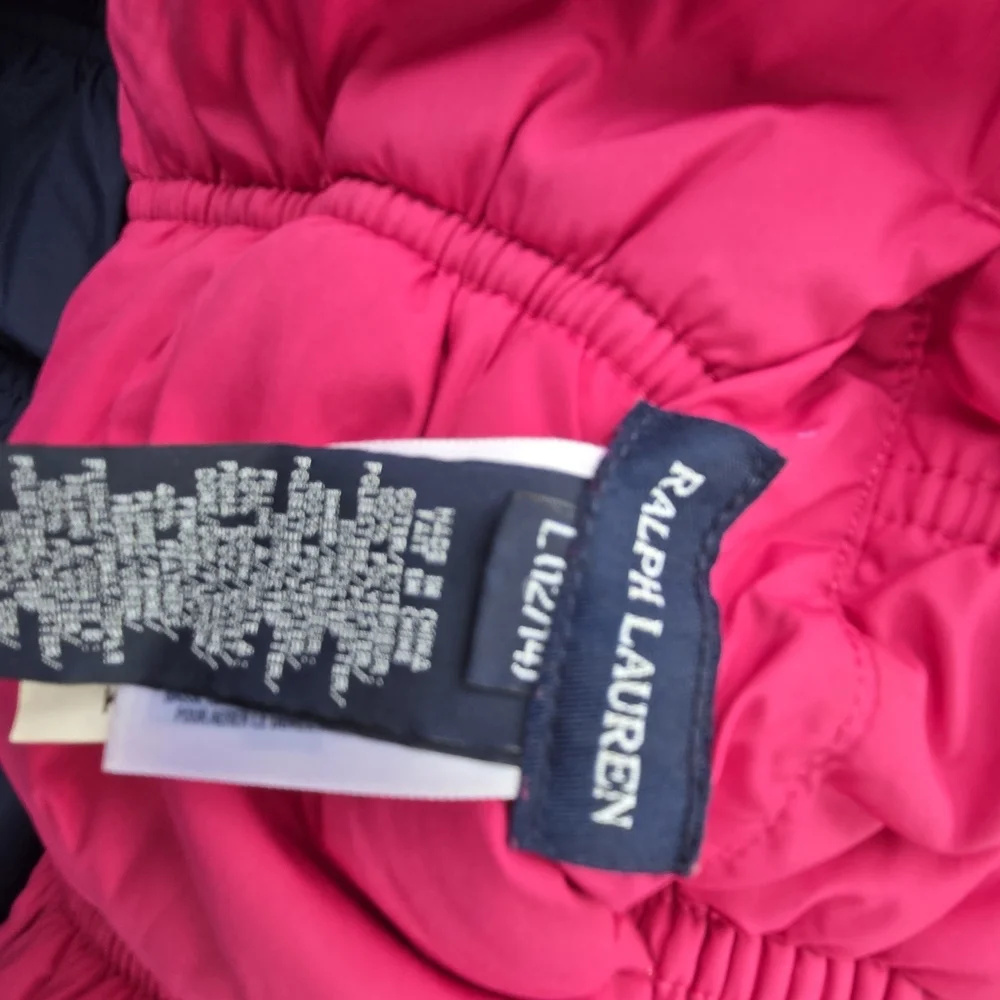 Ralph Lauren  Pink and Navy Reversible Vest